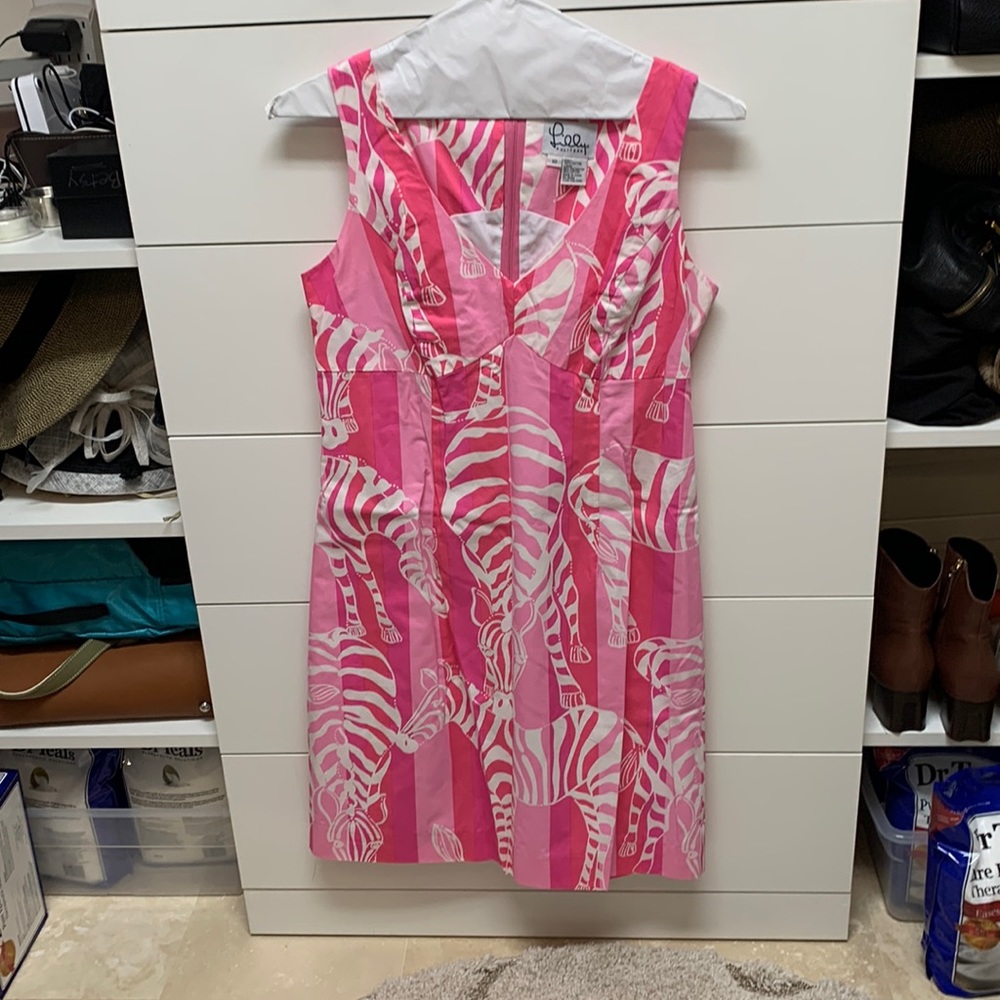 Lilly Pulitzer fully lined cotton dress size 10  NWOT